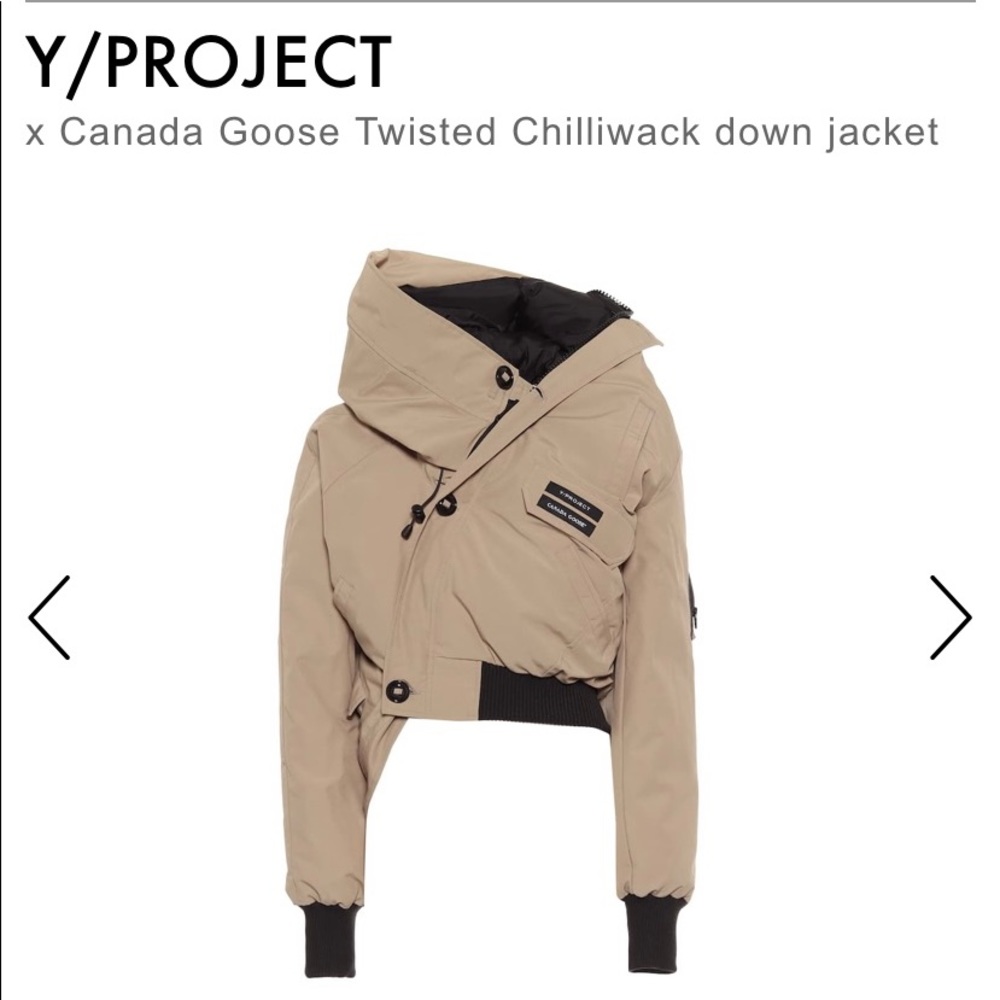 Y project X Canada goose Puffer